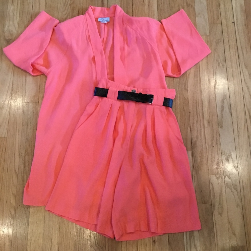 Vintage Dani Michaels Cardigan and Shorts Set